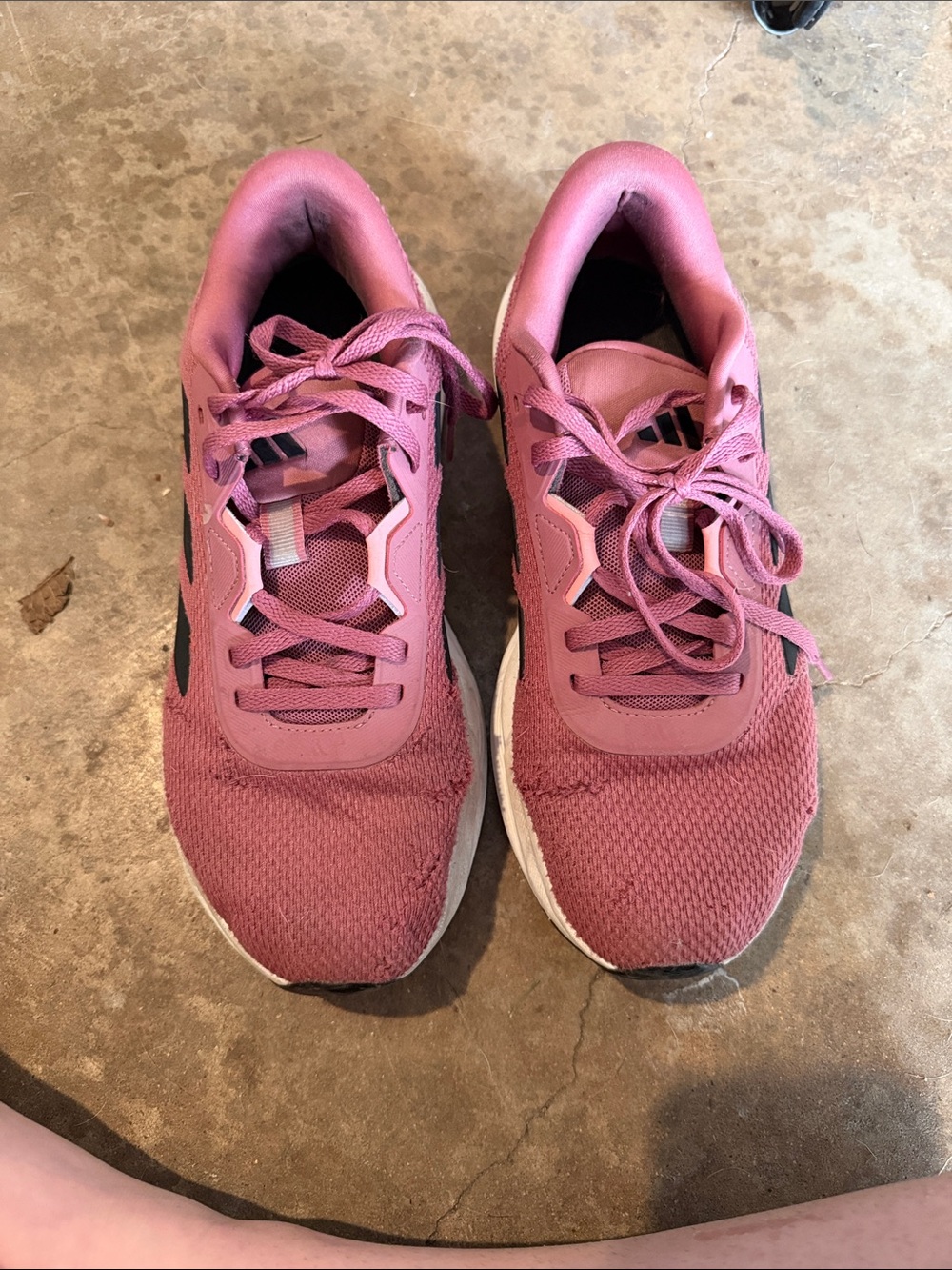 adidas Women's Dusty Pink Athletic Sneakers